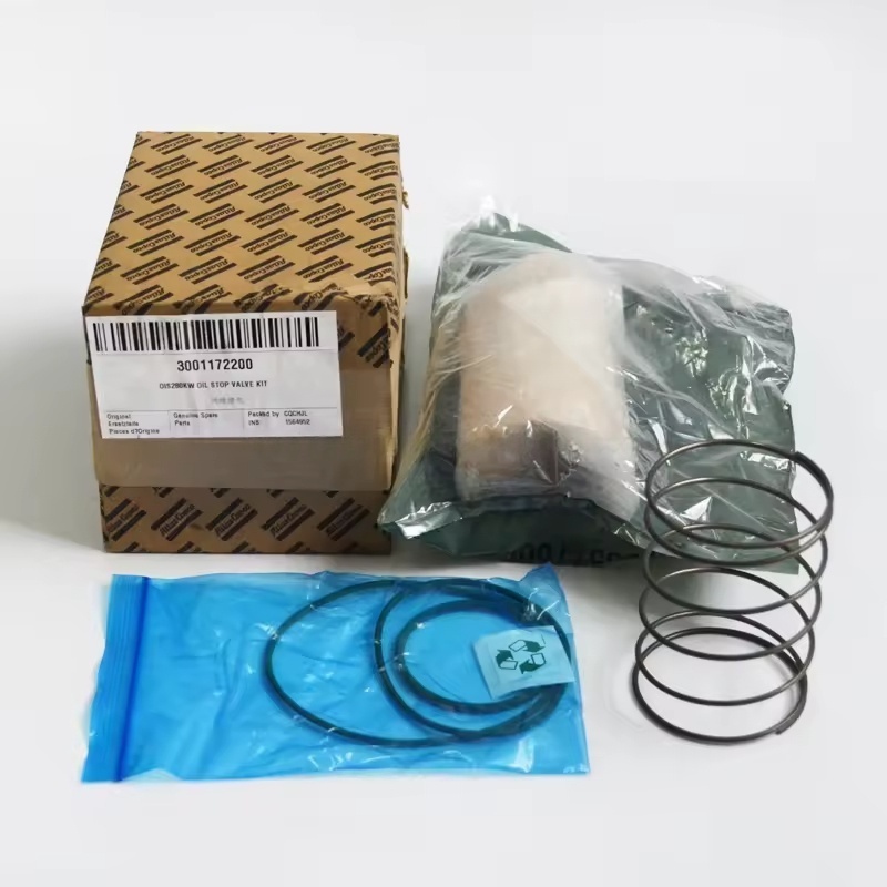 Original 300117200 Atlas Copco Oil Stop Ventil Kit ægte reservedele til luftkompressor