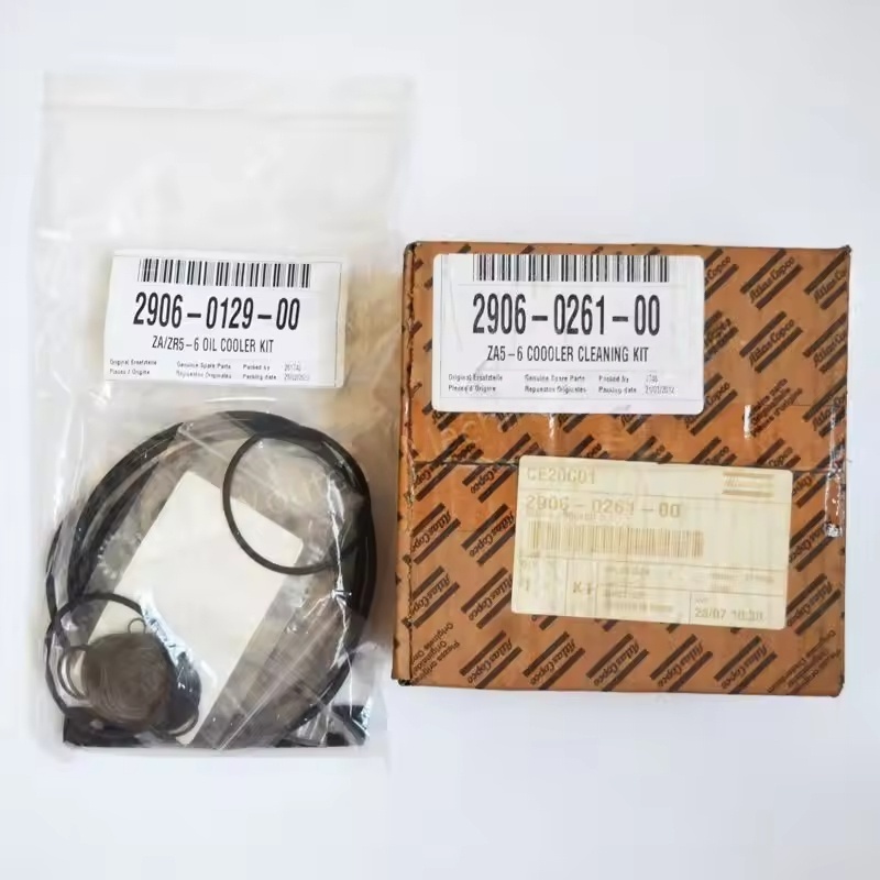 Atlas Copco Oil Cooler Kit til ZA ZR5-6 Oliefrit luftkompressor Model 2906012900 & 2906026100