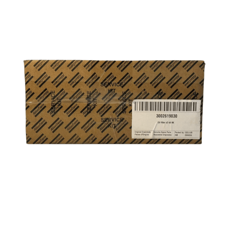 3002619030 Atlas Copco Air Compressor Oil Filter X2 Kit 8K ægte