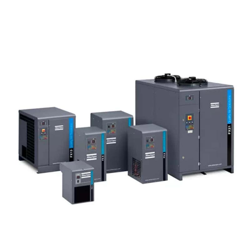 Atlas Copco F285 Kølemiddellufttørrer 17,1 M3 pr. min Ægte industriel tryklufttørrer 16Bar