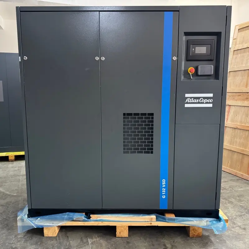 Atlas Copco G132VSD olieindsprøjtet skruekompressor 400V 50HZ drev med variabel hastighed