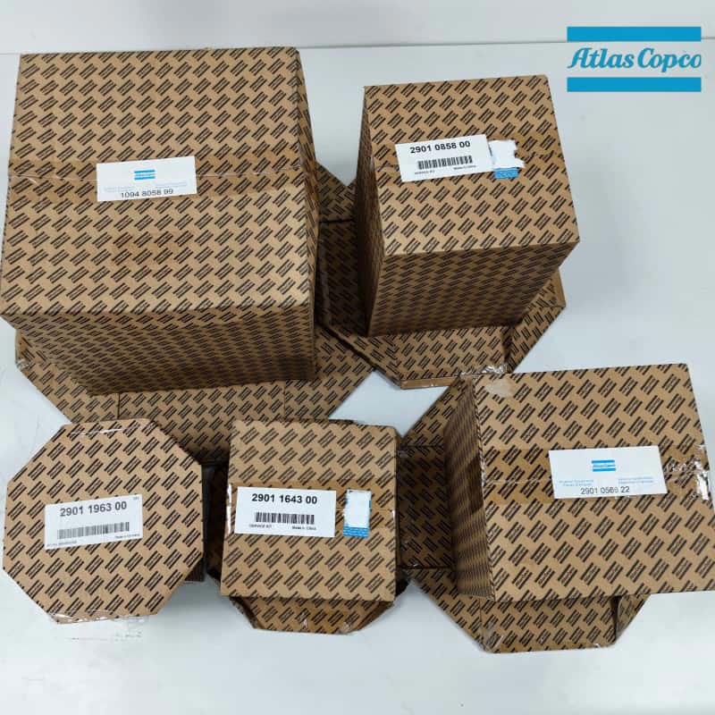 Atlas Copco reservedele olieudskillersæt 2901085800 2901164300 2901196300 1094805899 2901056622