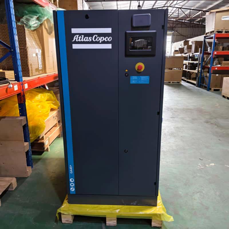Atlas Copco stationære roterende skrueluftkompressorer GA45+ Smurt vekselstrøm 380V/ 400V 45KW
