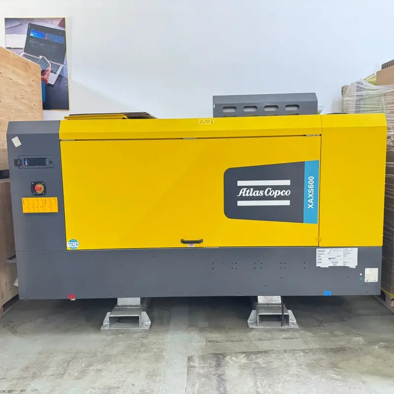 Atlas Copco XAXS600 Bærbar Diesel Skrue Luftkompressor Minedrift Ægte