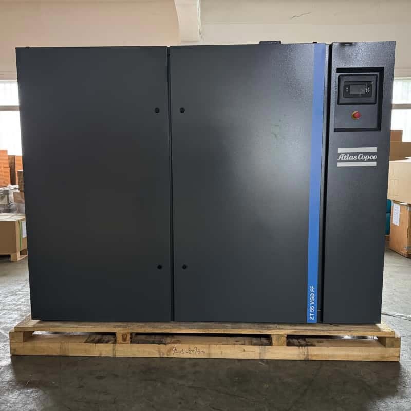 Atlas Copco ZT55 VSD FF | Oliefri luftkompressor 55kW til farmaceutisk fødevareindustri klasse 0